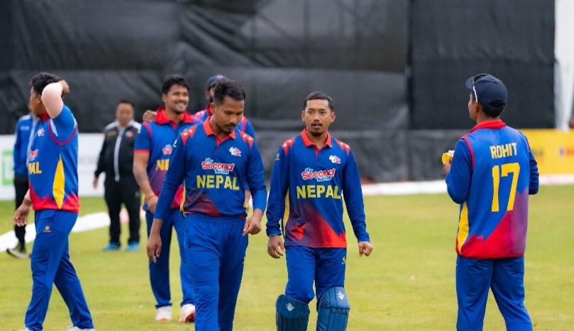 नेपाल र ओमानबीचको खेल बर्षाका कारण रद्द